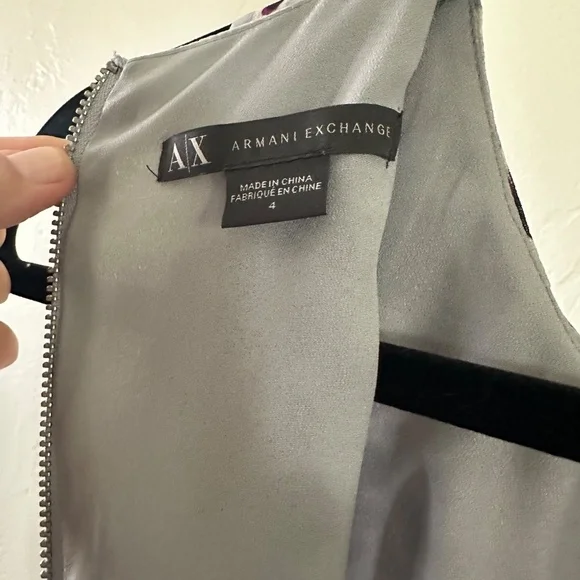 Armani Exchange Sleeveless Mini Dress (Size 4) - Picture 4 of 7